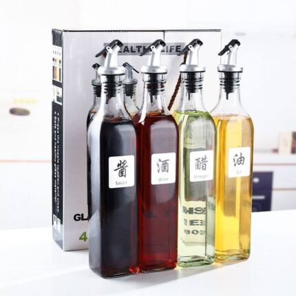 4PC OIL DISPENSER BOTTLE(PR94)